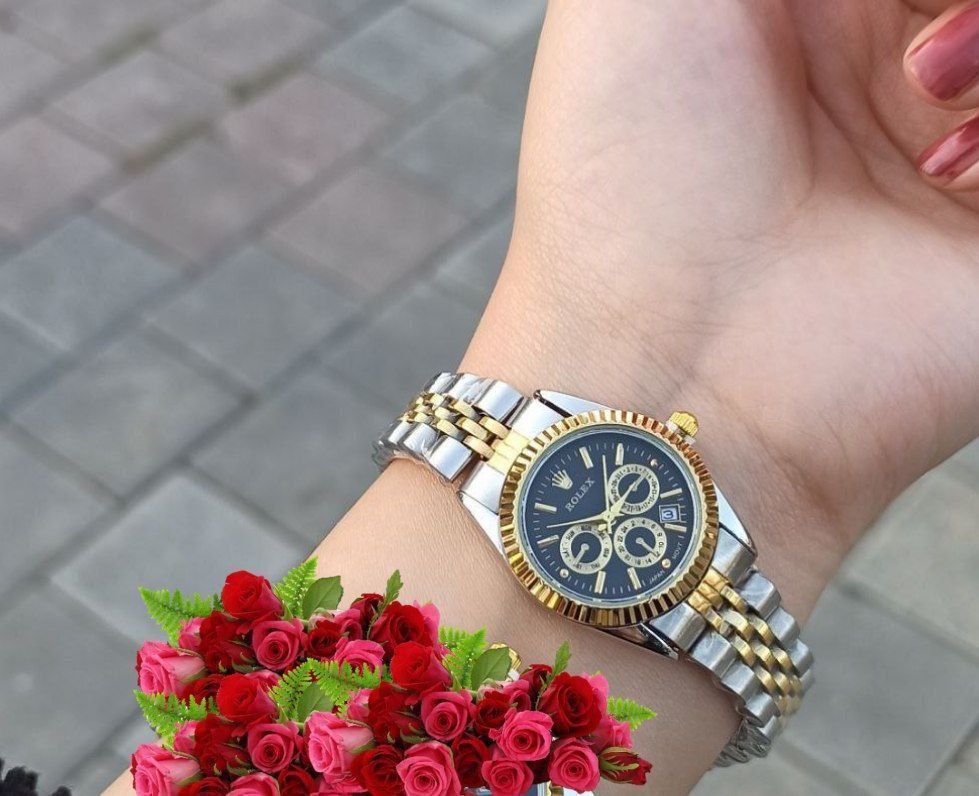 ست ساعت مردانه و زنانه رولکس( به صورت تک هم قابل سفارش هست)
