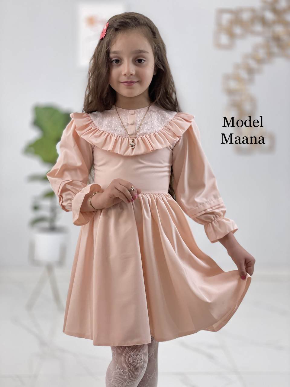 پیراهن ست مادر دختری مانا