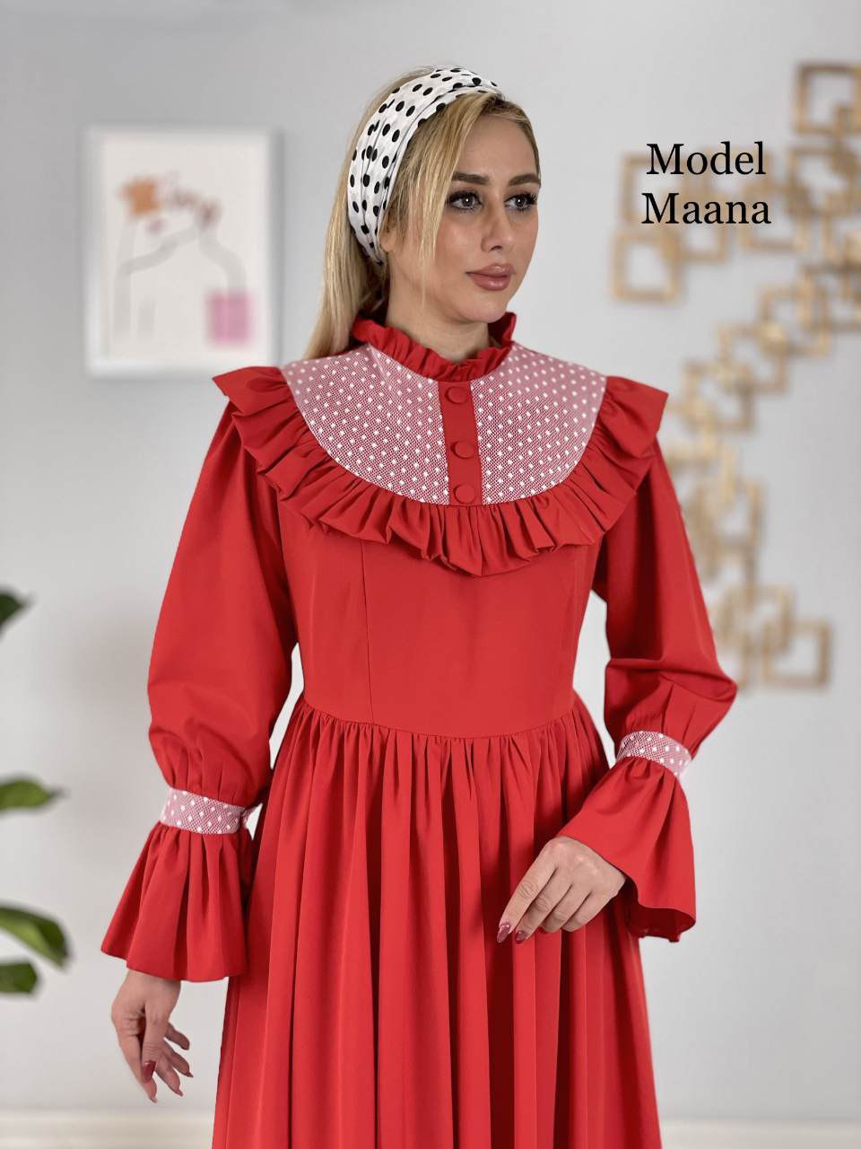 پیراهن ست مادر دختری مانا