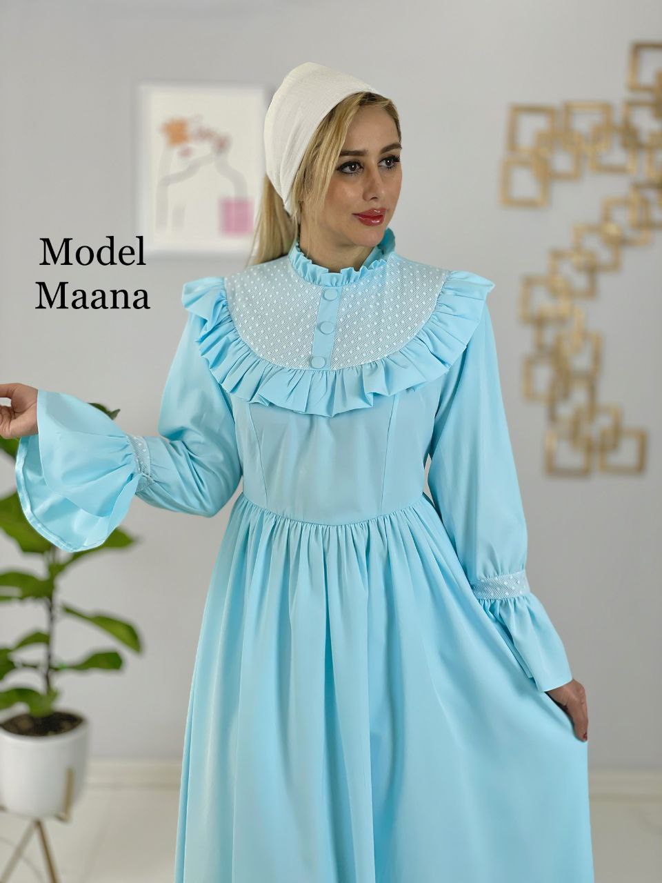 پیراهن ست مادر دختری مانا