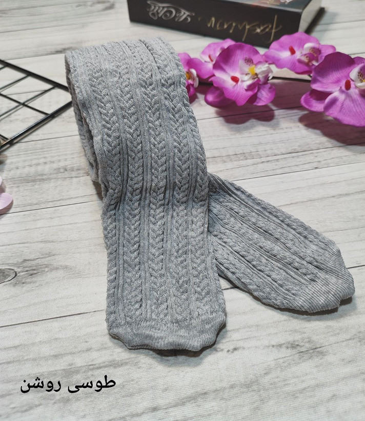 جوراب شلواری طرح گندمی