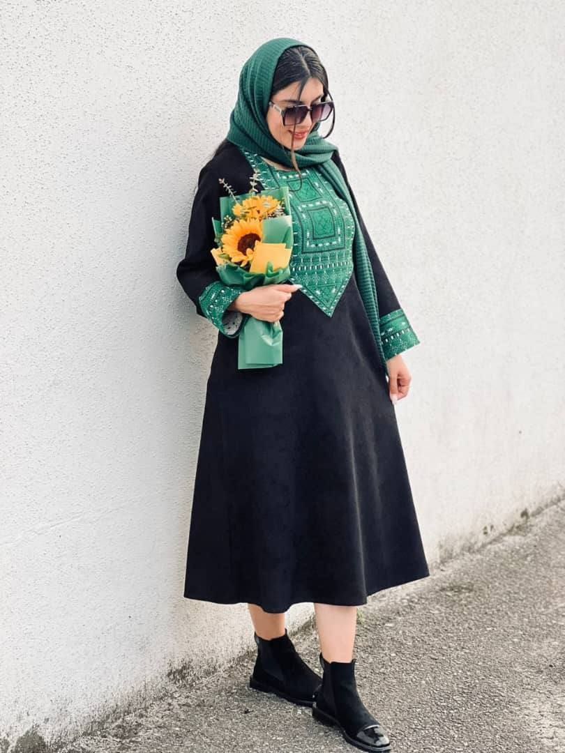 کفتان خرجکار تافته مخمل کبریتی