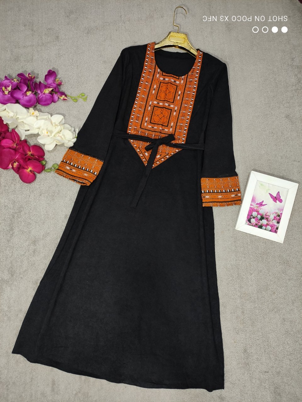 کفتان خرجکار تافته مخمل کبریتی