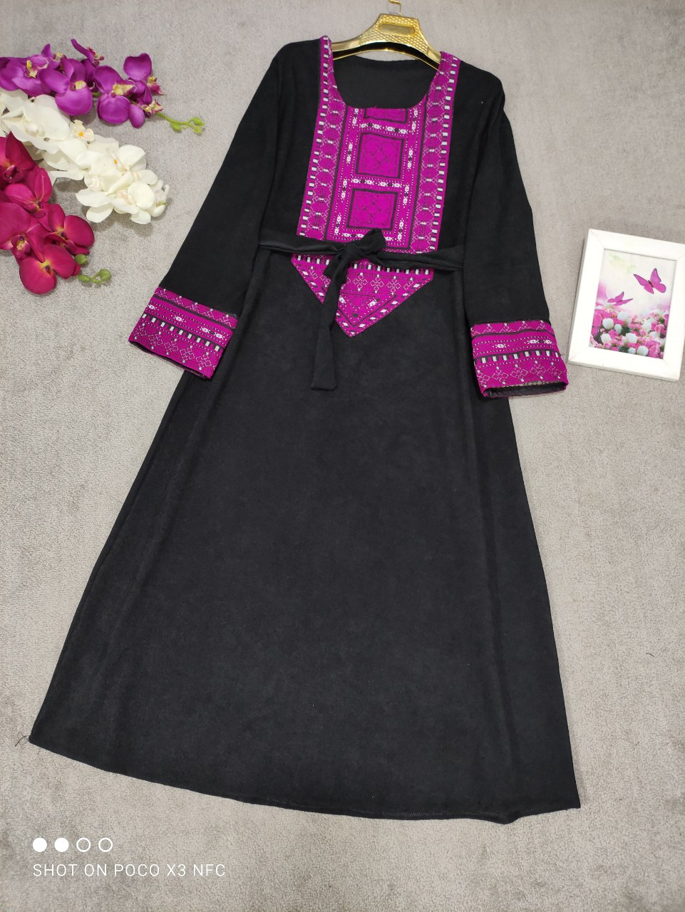 کفتان خرجکار تافته مخمل کبریتی