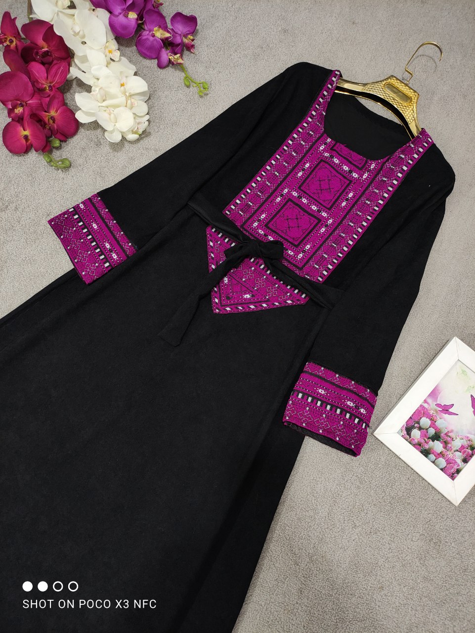 کفتان خرجکار تافته مخمل کبریتی