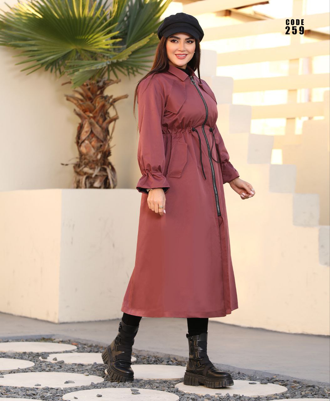 بارانی آستر دار درجه یک