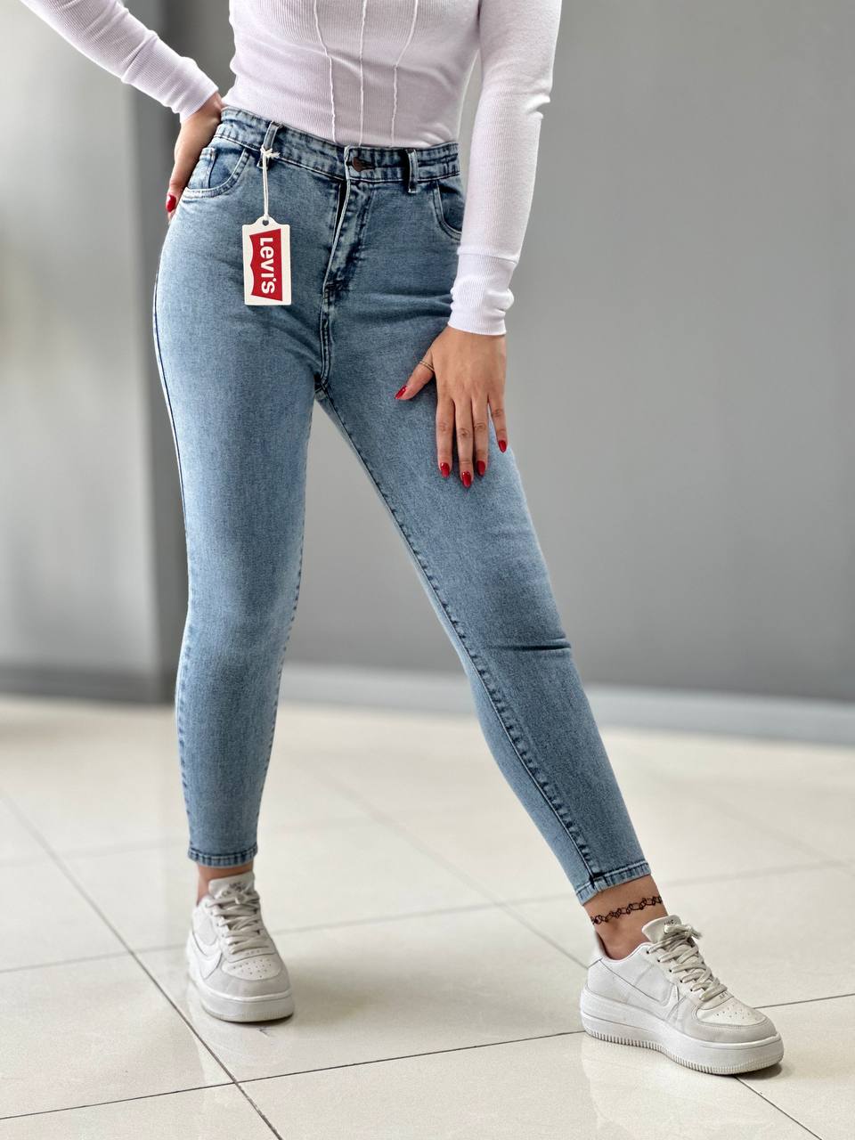 شلوار جین اسکینی(سایز بزرگ)