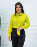 شومیز ساتن کراواتی درجه یک