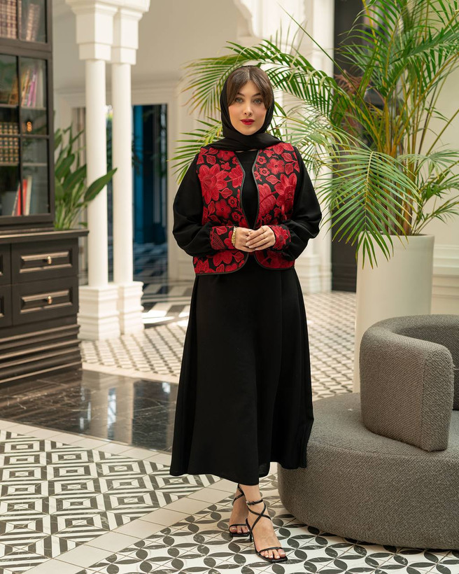سه تیکه مزونی مجلسی (وست پیراهن کمربند)
