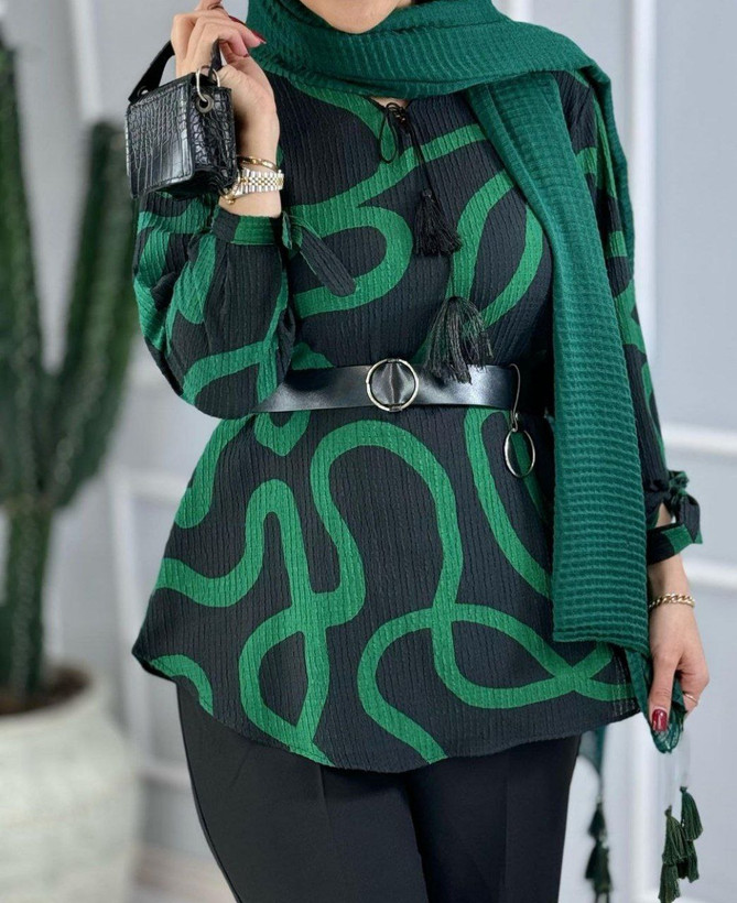 شومیز عیدانه کراش چاپی