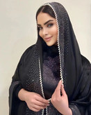 شال مجلسی نگین و مروارید