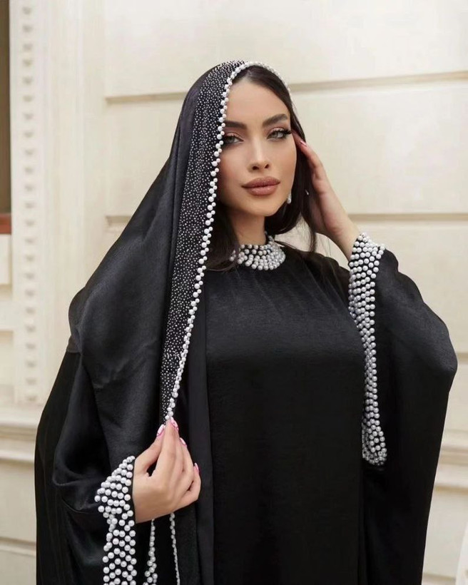 شال مجلسی نگین و مروارید