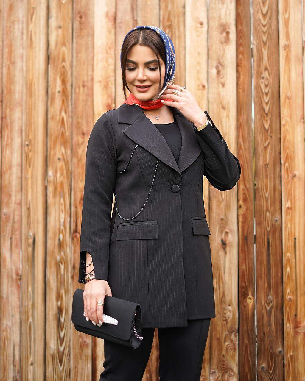 کت شلوار مازراتی زنجیری (سایز بزرگ دارد)