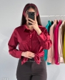 شومیز ساتن کراواتی درجه یک