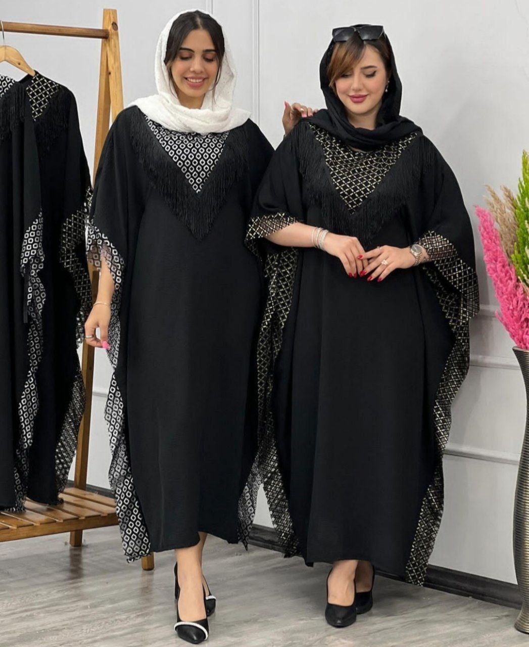مانتو عبایی مدل ژینا