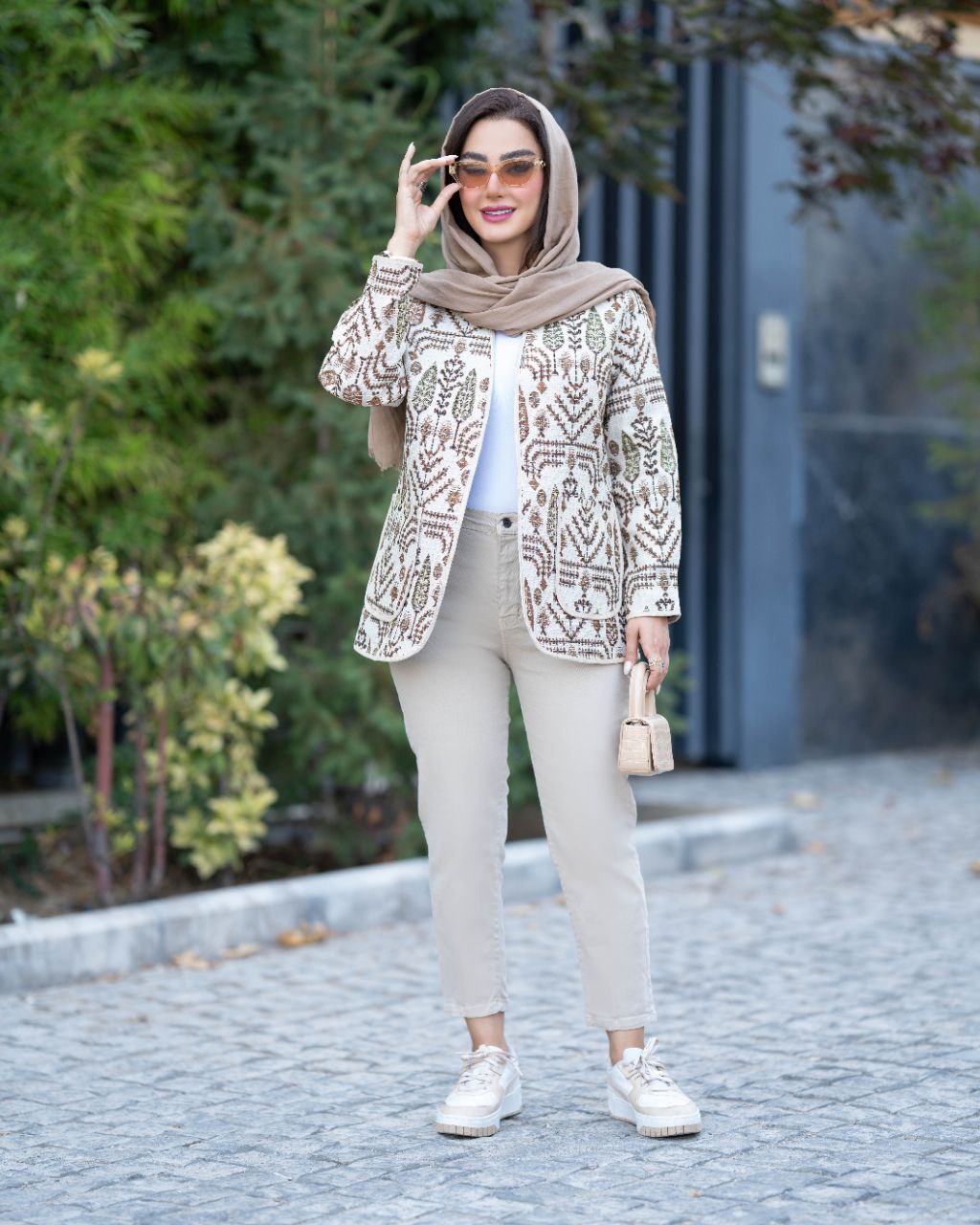 کت گلیمی کوک دوزی شده