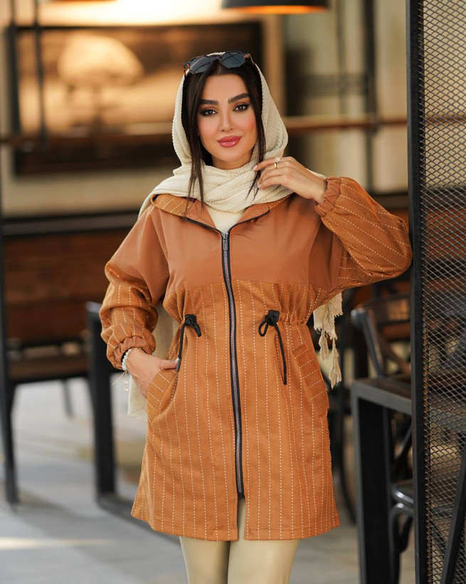پالتو کلاهدار کوک دوزی