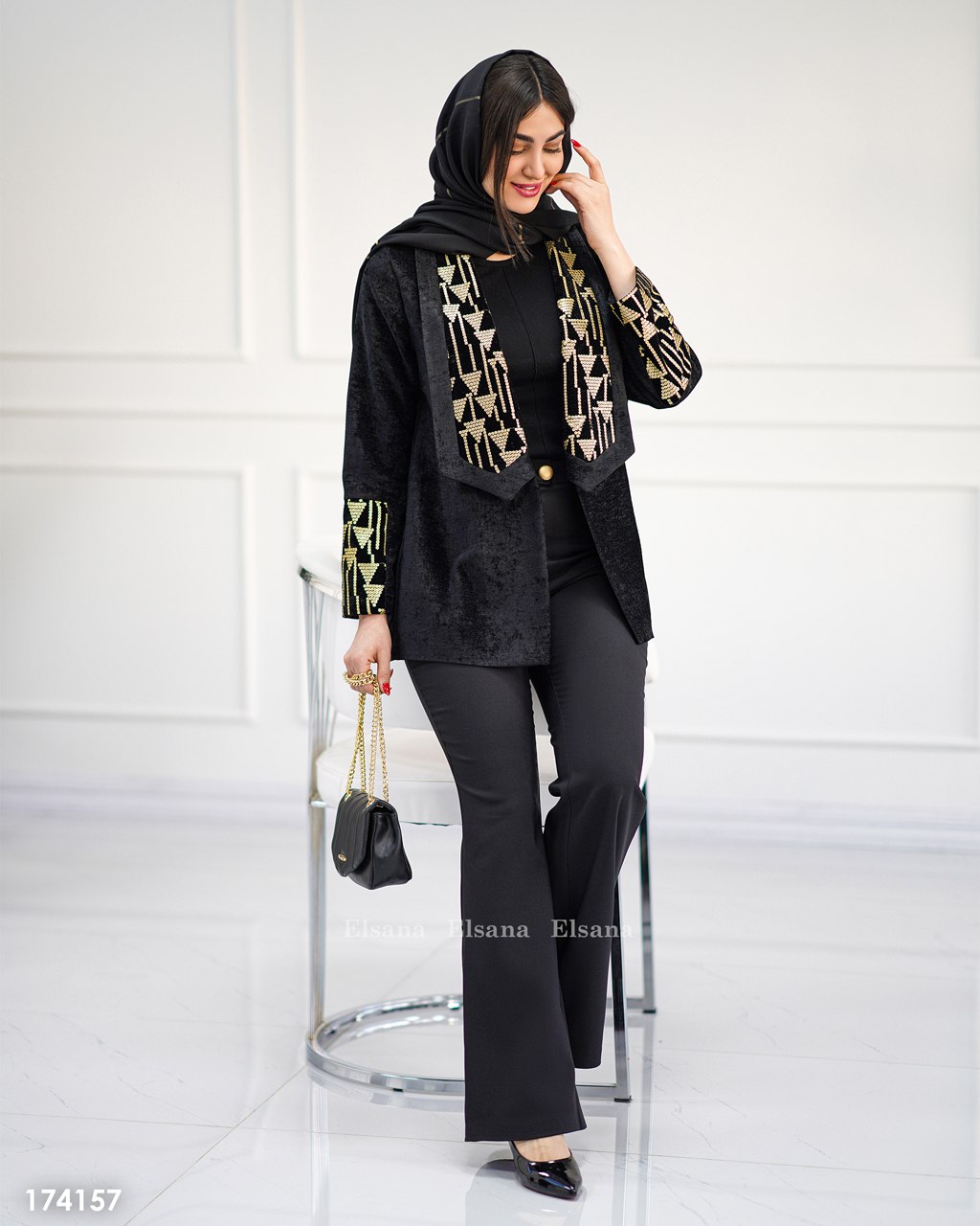 مانتو کتی مخمل نیاز
