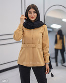 پالتو کتی فوتر لمه دار