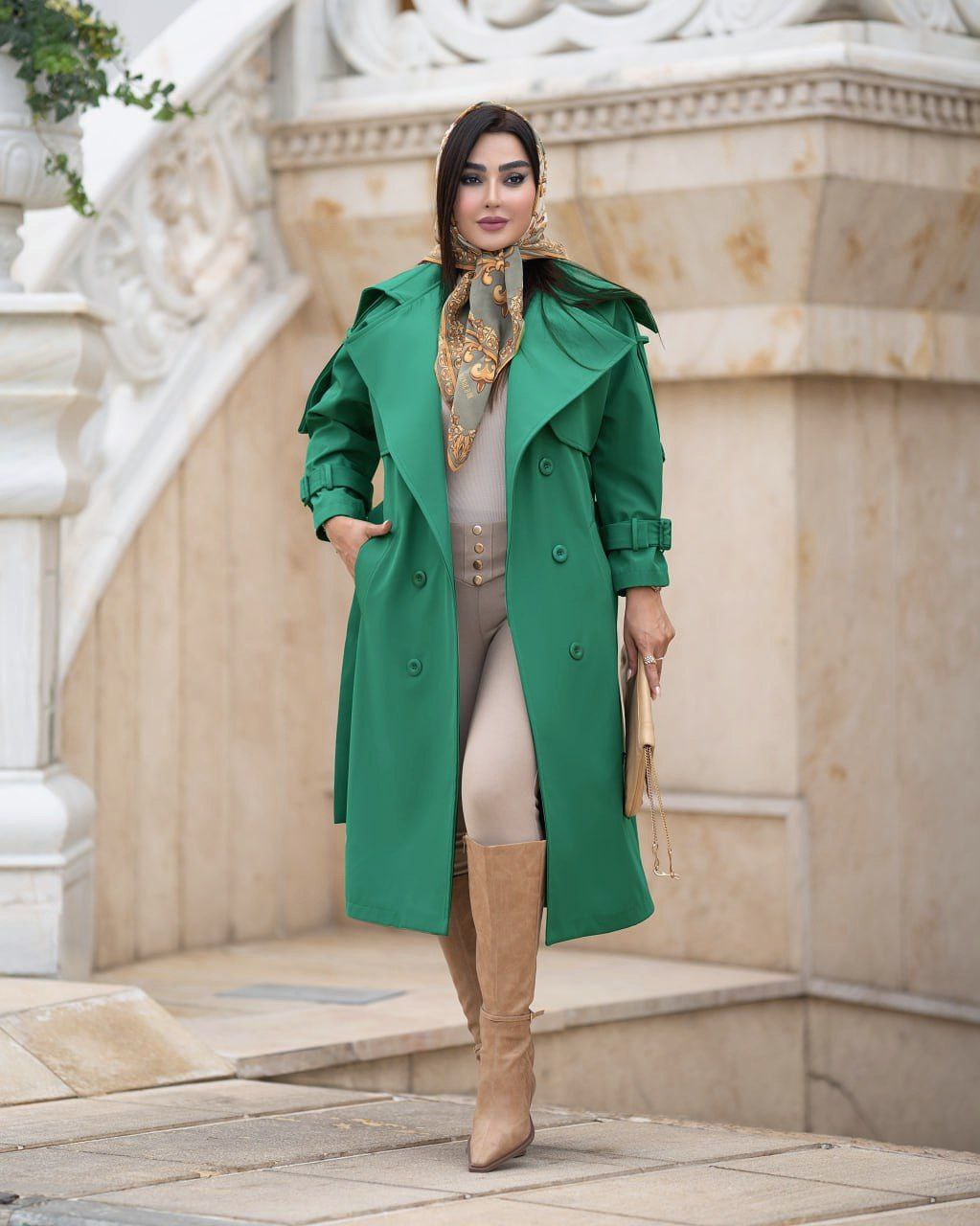 بارانی کتان زارا مدل الیا( سایز بزرگ دارد )