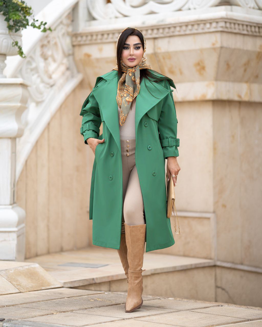 بارانی کتان زارا مدل الیا( سایز بزرگ دارد )