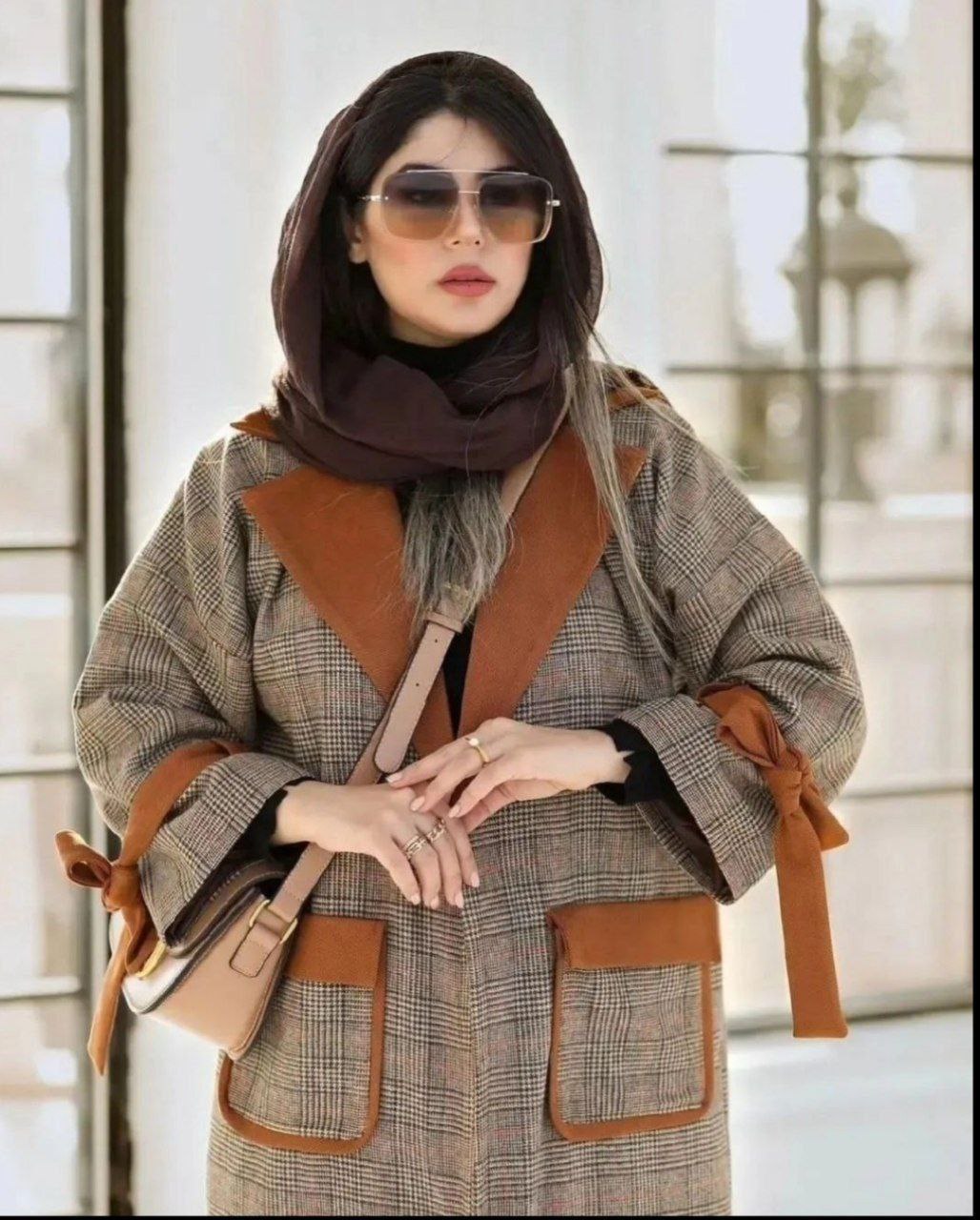 پالتو موهر شیدا ترکیبی