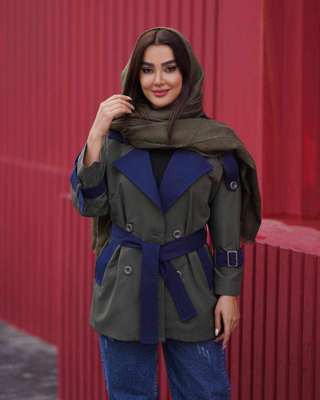 بارانی کتان زارا مدل مایا
