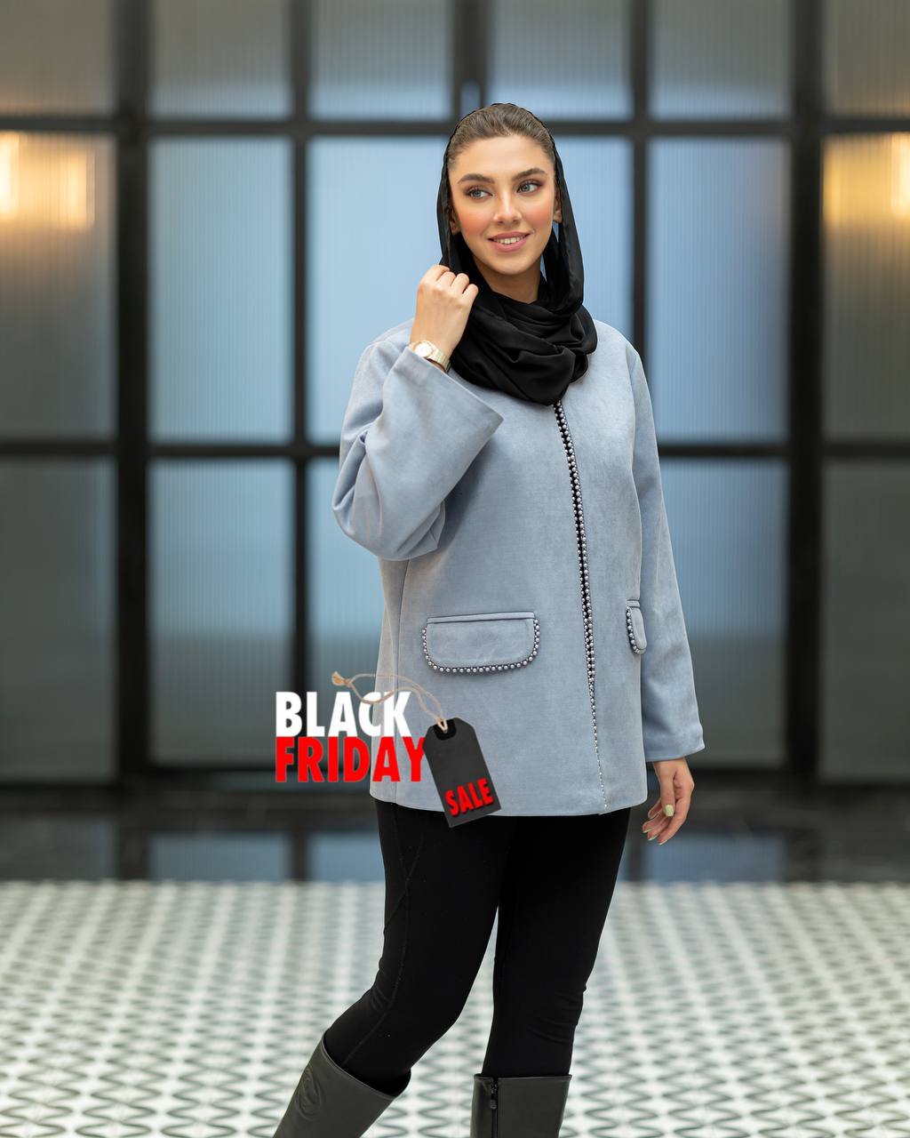 پالتو سوئیت مرواریدی