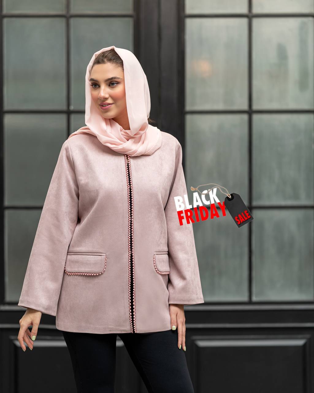 پالتو سوئیت مرواریدی