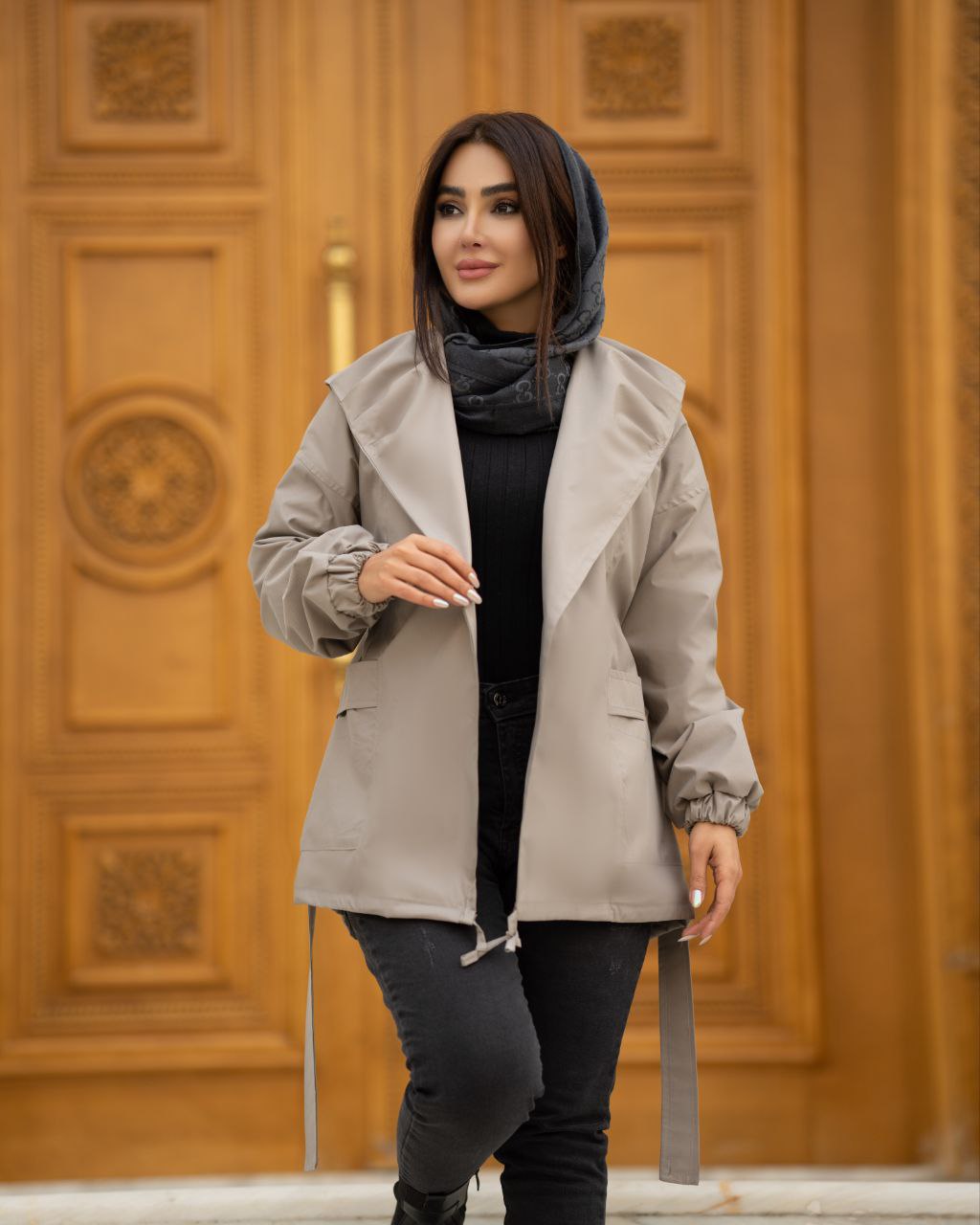 بارانی آستردار ساروینا