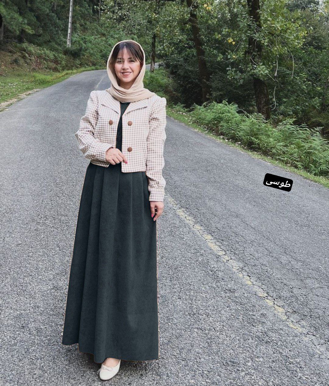 کت سارافون ترکیبی مخمل کبریتی