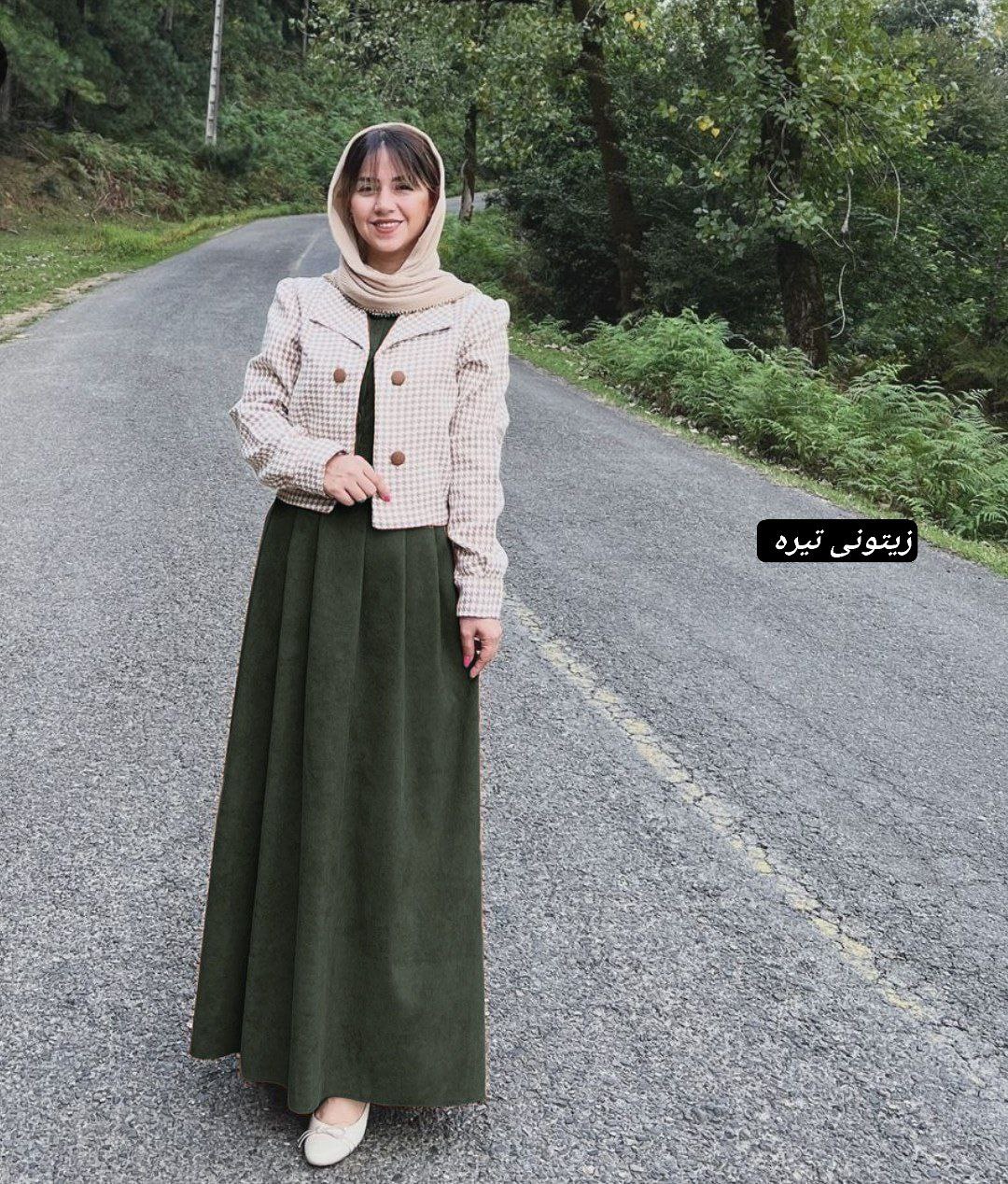 کت سارافون ترکیبی مخمل کبریتی