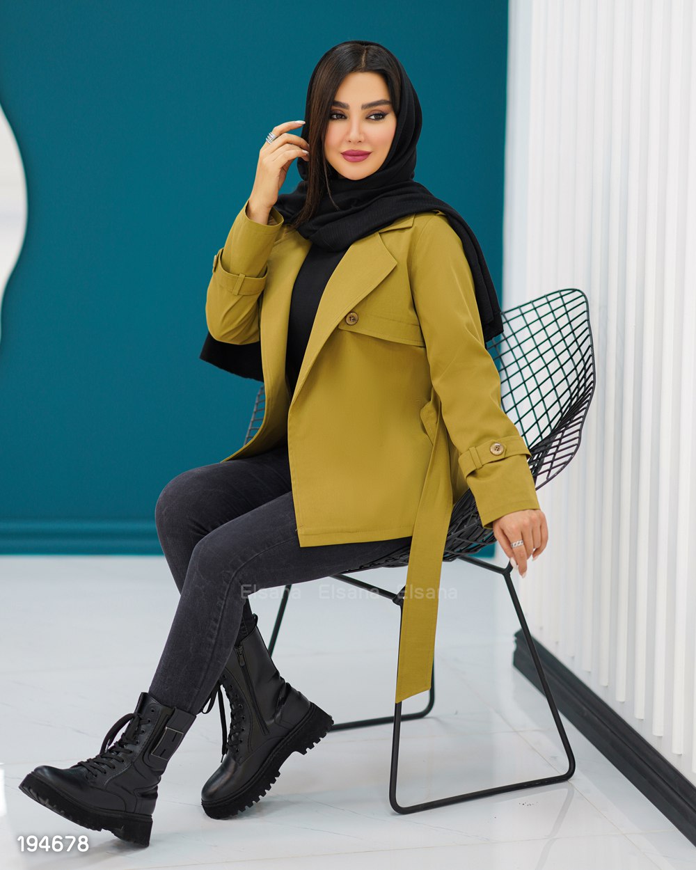 بارانی کوتاه آریستا