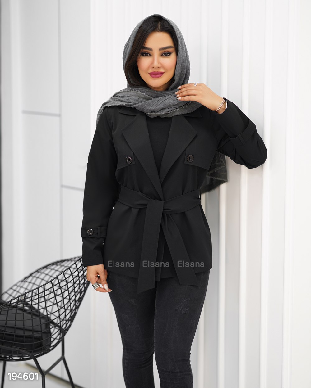 بارانی کوتاه آریستا