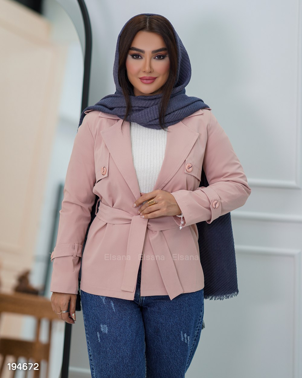بارانی کوتاه آریستا