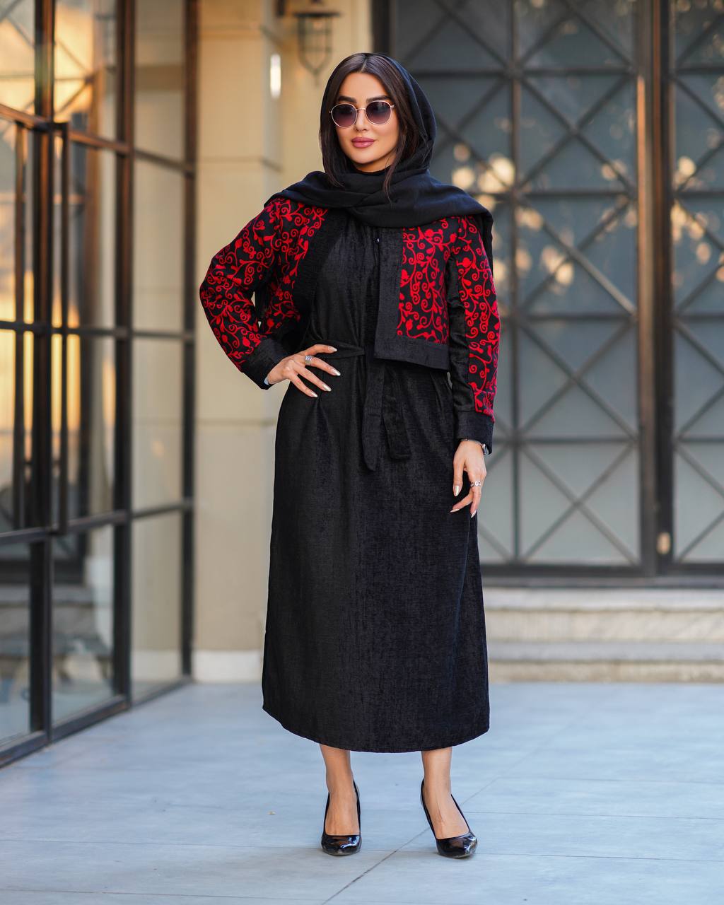 کت سارافون مخمل شانل ویژه یلدا