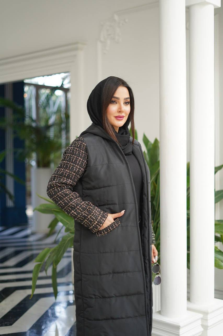 کاپشن ترکیبی شنل صولا