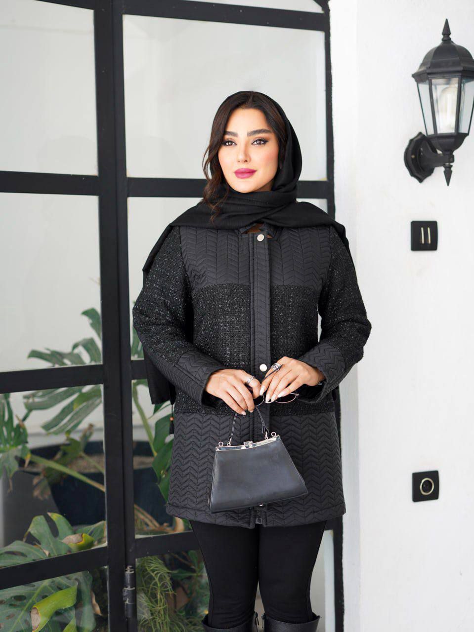 پالتو کاپشنی ترکیبی شانل مزونی