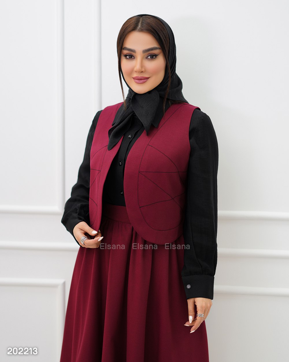 ژیله دامن مجلسی مدل فرانک