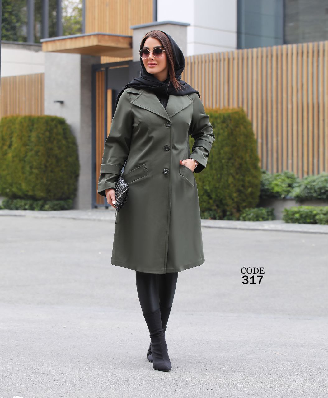 پالتو اداری سانتانا درجه یک( سایز بزرگ دارد)