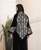 کت سارافون مزون دوز مخمل کارشده