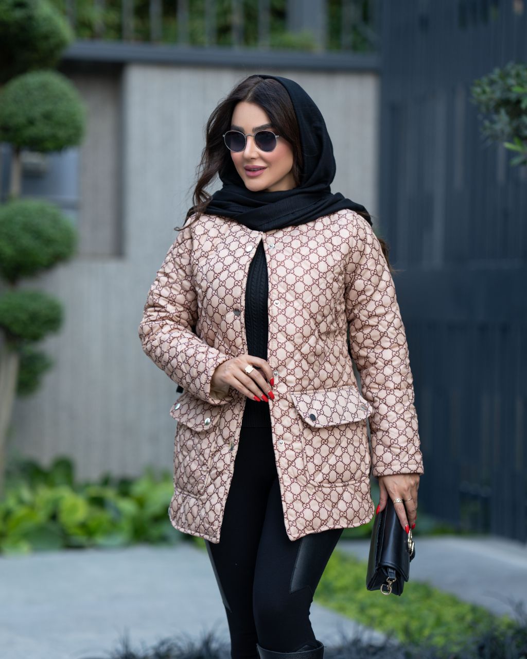 کاپشن آمبردی گوچی فوق العاده گرم