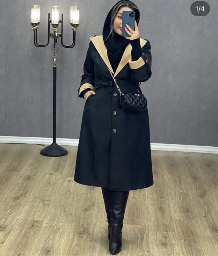 بارانی سانتانا درجه یک شفق ( سایز بزرگ)
