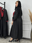ست سه تیکه یلدایی ( وست ،پیراهن ،کمربند)