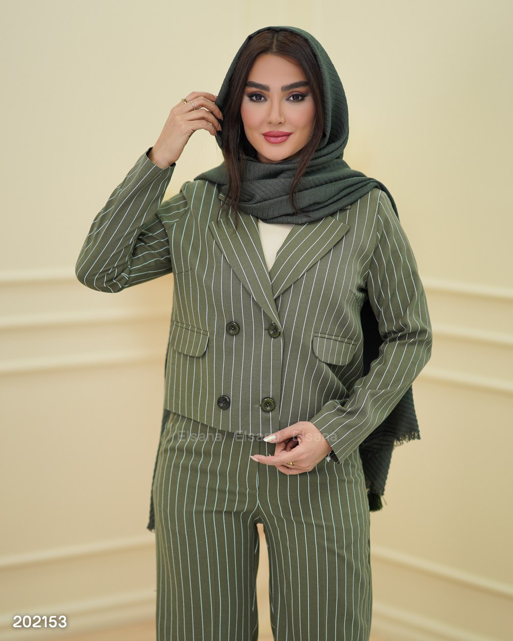 کراپ شلوار عیدانه دیپلمات