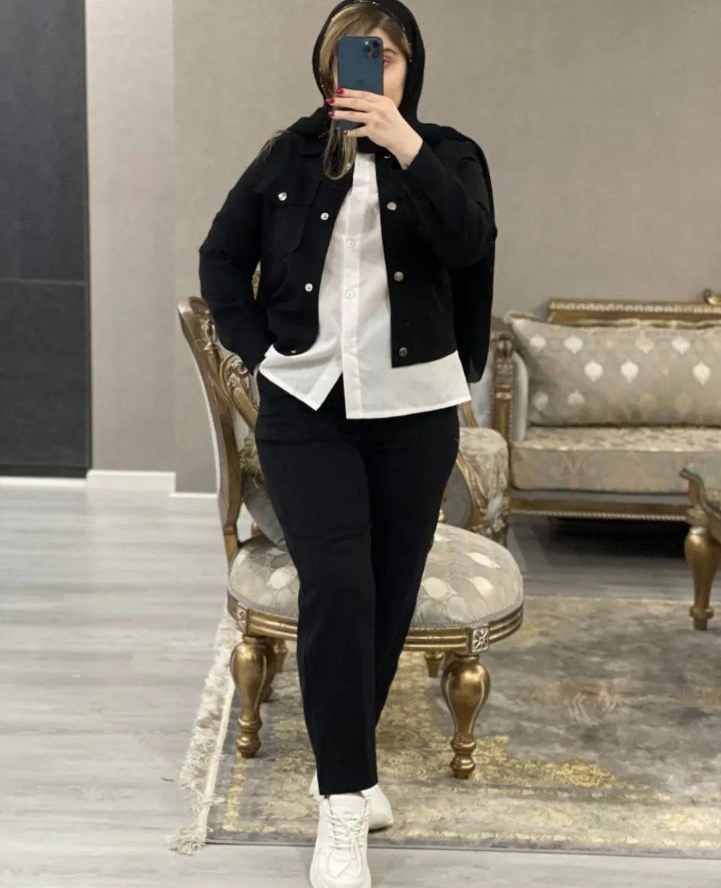 ست سه تیکه اسپرت متین ( کت شلوار و شومیز)