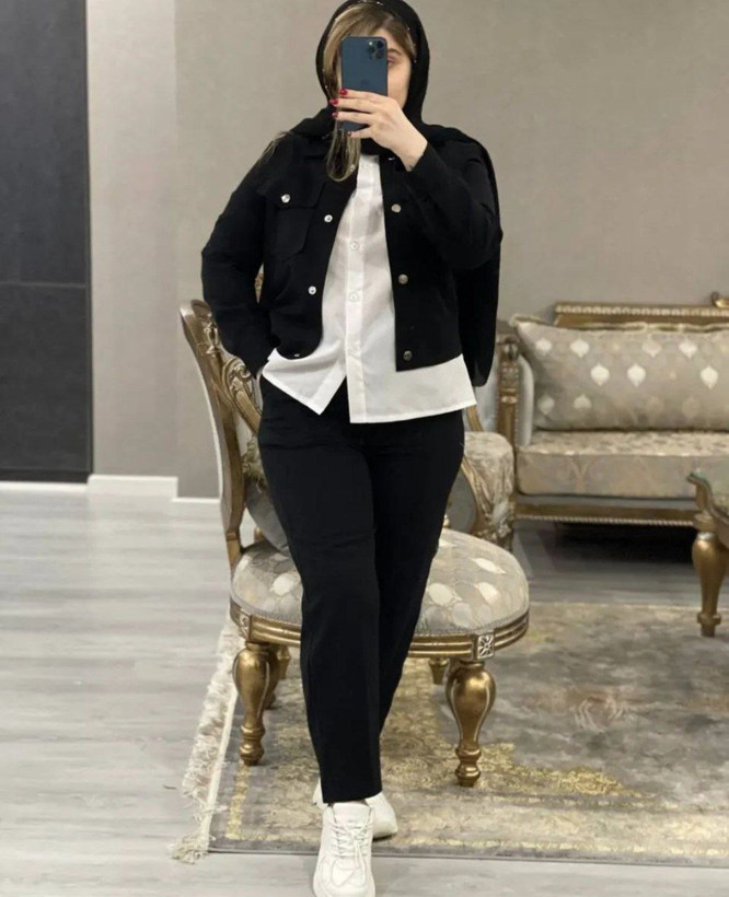 ست سه تیکه اسپرت متین ( کت شلوار و شومیز)