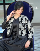کت سارافون مدل آسا ساتن اعلا ( کارشده )