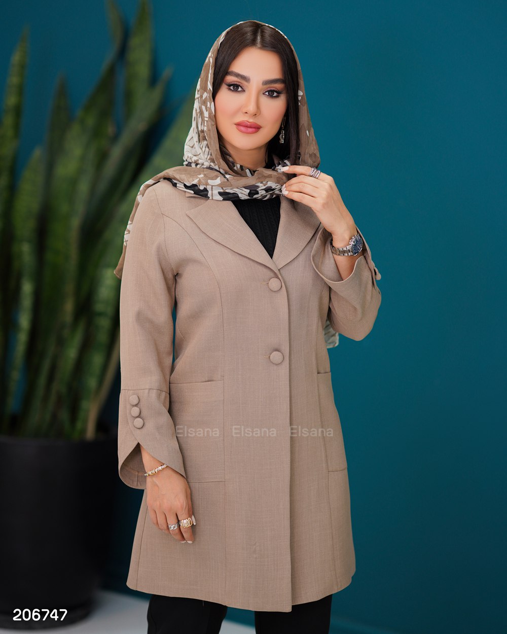 مانتو عیدانه مدل سومیتا ( اداری ، دانشجویی)