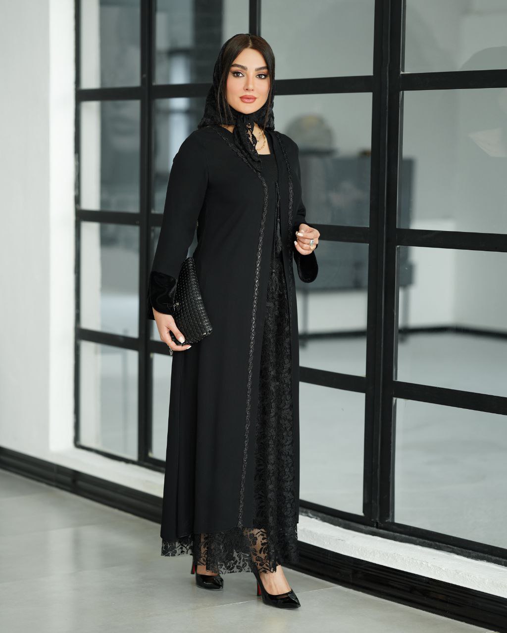 ست مجلسی ساغر ( مانتو و دامن)